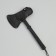 Tourist Hass "Viking" multifunctional, black, 800 g 16.5x39cm