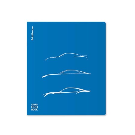 Notebook of 48 sheets in the Erichkrause CoverProbook Mirage, with a plastic cover, blue,-5
