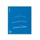Notebook of 48 sheets in the Erichkrause CoverProbook Mirage, with a plastic cover, blue,