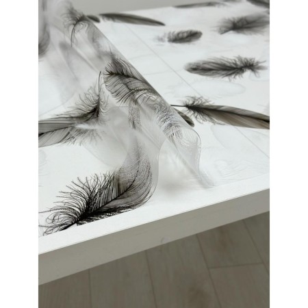 The adhesive transparent "feathers" Joy Home, 20x0.8 m, thickness 0.6 mm-2