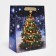 Gift, laminated, "Christmas tree", 18 x 23 x 10 cm