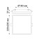 The lamp is built -in moisture -proof Novotech. Pandora, 30W, LED, 37x220x220 mm, white color