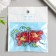 Decor for the work of acrylic "Karakuli. Flower" 3.5x3.8 cm
