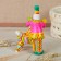 Filimonovskaya toy "Dad teaches a son"