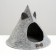 Animal house from felt "Eared Vig-Vam", 48 x 45 cm