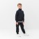 Children's costume (sweatshirt, trousers) minku color graphite, height 128 cm