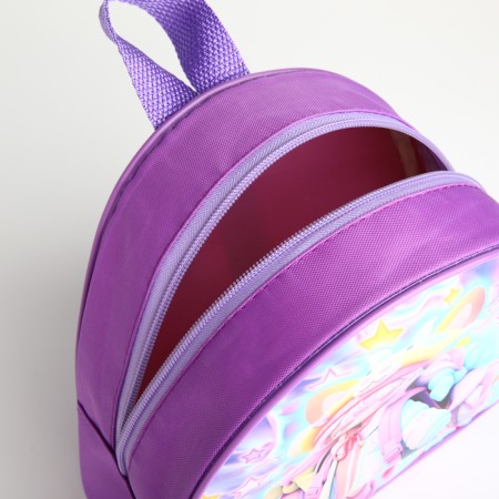 Baby backpack on lightning, "chosen", lilac color-4
