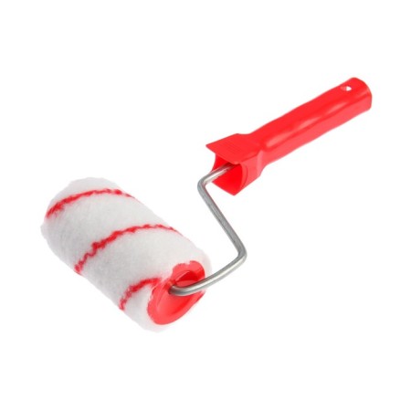 Lom roller, polyamide, 100 mm, handle d = 6 mm, d = 50 mm, pile 12 mm