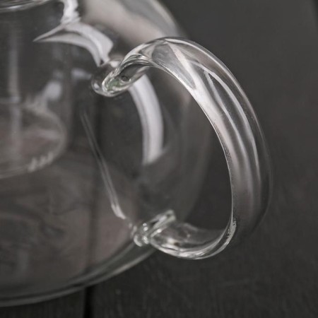 Hot teapot with glass sieve, 1 liter-6