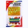 Stencils "Figures and figures", set of 2 pcs., 6 pcs. Flomasters