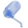 Luazon water pump, mechanical, transparent, under a bottle of 11 to 19 l, blue