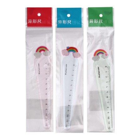 Line 12 cm "Rainbow", plastic, mix