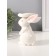 Souvenir Ceramics "White Rabbit under the mushroom" 8x9x13 cm