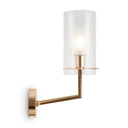 Wall lamp 60W, 1HE14, 26x12 cm, French gold-1
