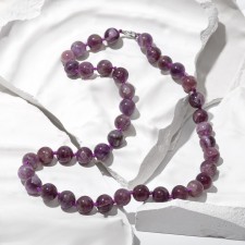 Beads Shar No. 10 through the Amethyst node Dark, 50 cm