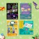 A set of books for leisure "All about dinosaurs", 4 pcs.