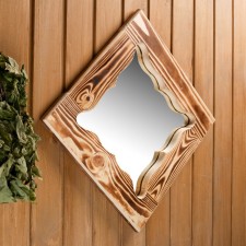 Carved mirror 