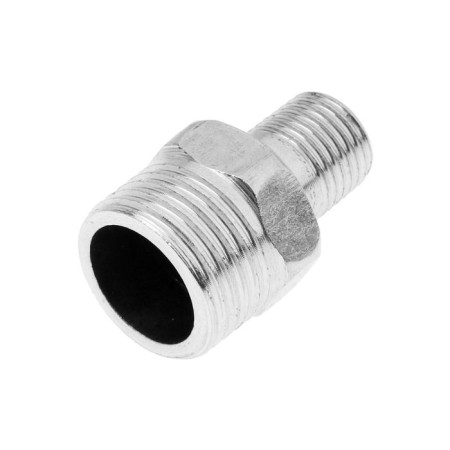 Nipple of transition zein English, 1/4 "x 1/2", external thread, stainless steel-1