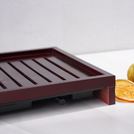 Table for a tea ceremony with a tray "Hieroglyphs", 43 × 27.5 × 5 cm-7