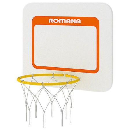 Basketball shield with a ring