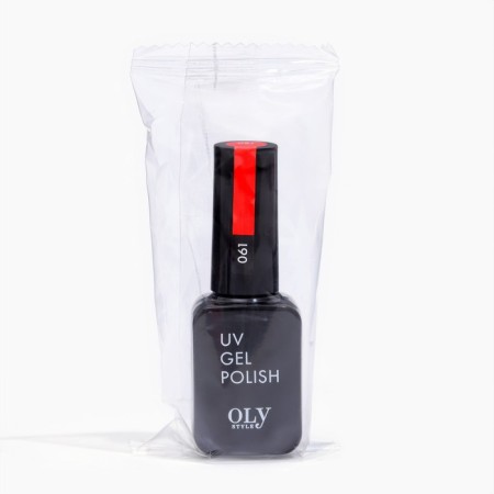 Nail Gel-fluids Oly Style tone 061 neon coral, 10 ml
