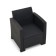 Set of Boro chairs 68 x 66 x 76 cm, anthracite, 2 pieces