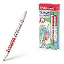Erichkrause Visioline V-16 Neon+Pastel, 0.6-3.3 mm, bilateral, water-based ink, green, green