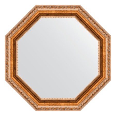 Mirror in the baguette frame, bronze Versailles 64 mm, 52.2x52.2 cm