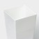 Kashpo with an insert of Astra, 1.8 l, l = 26 cm, d = 13/10 cm, white color