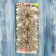 Christmas tree decoration "Flowers with a narrowed petal" (set 3 pcs) 10x10 cm, gold