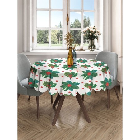 The tablecloth “Pattern from Ostolost”, Round, Saten, D = 150 cm-1