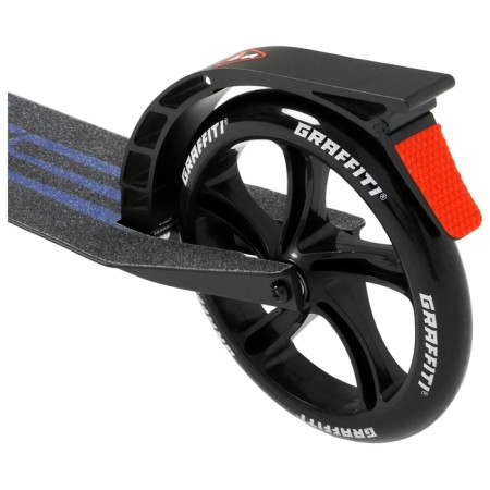 Sugan Graffiti City 200, folding, Pu 200 mm wheels, ABEC 7 Carbon, Black color-3