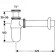Hansgrohe siphon siphon 52053000