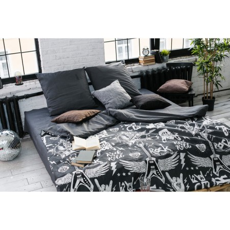 Rock & Roll bedding Ethel, 143 × 215 cm (2 pcs.), 220 × 240 cm, 70 × 70 cm (2 pcs.), Cotton 100 %, calico-10