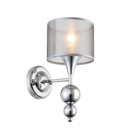 Wall lamp EVOLUCE. Sle107101-01. Pazione. 1x40 watts, E14, 14x28 cm, chromium color