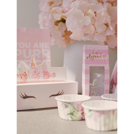 Box for Makarun confectionery, packaging "Sweet", 18 x 5.5 x 5.5 cm-5
