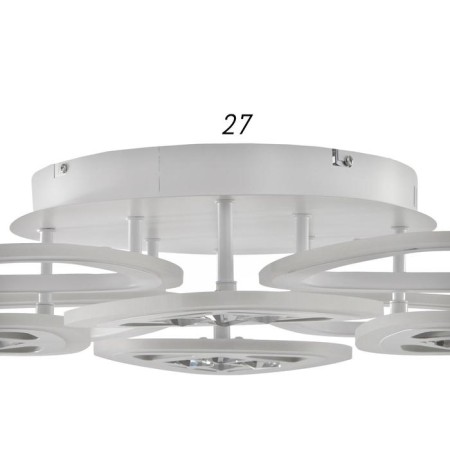 Causteen with PDU 1160/8WT LED 168W 3000-6000k Dimmer white 70x70x10 cm Bayerlux-8