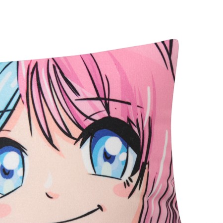 Decorative anime pillow "meow"-1