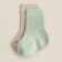 Nosk children's 2 pairs SL Home, 6-8 cm, milk/olive