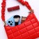 Baget bag, lightning department, red color