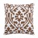 Decorative pillowcase 40x40 cm, Monograms Beige, 100% cotton