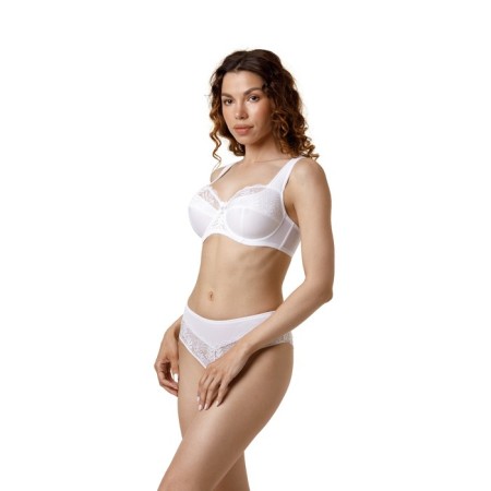 Lengy bra, size 95c, white color-2