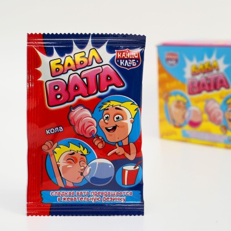 Sweet cotton wool "Babble Vata", assorted, 5 g-2