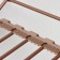 Sushilka for linen floor, working length 18 m, color pink gold