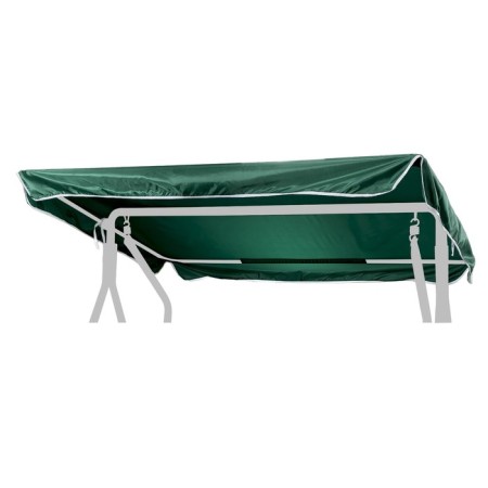 Tent-wings for garden swings 168 x 116 cm, light green, suitable for swing comfort, muse