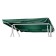 Tent-wings for garden swings 168 x 116 cm, light green, suitable for swing comfort, muse