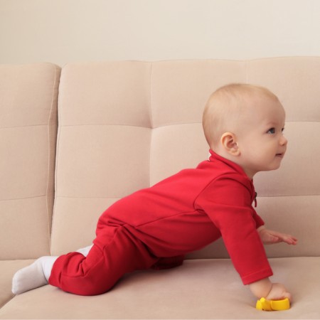 Combiason children's minku color red, height 62-68 cm-2