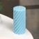 Candle-cylinder "Spiral", 5x10 cm, Niva, 6 hours