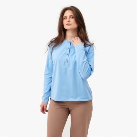 Longsliv Women's Minaku: Basic Line Color Gray-Great, Rr. 48-4