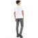 Sports pants for ISEE boys, height 122-128 cm, dark gray color